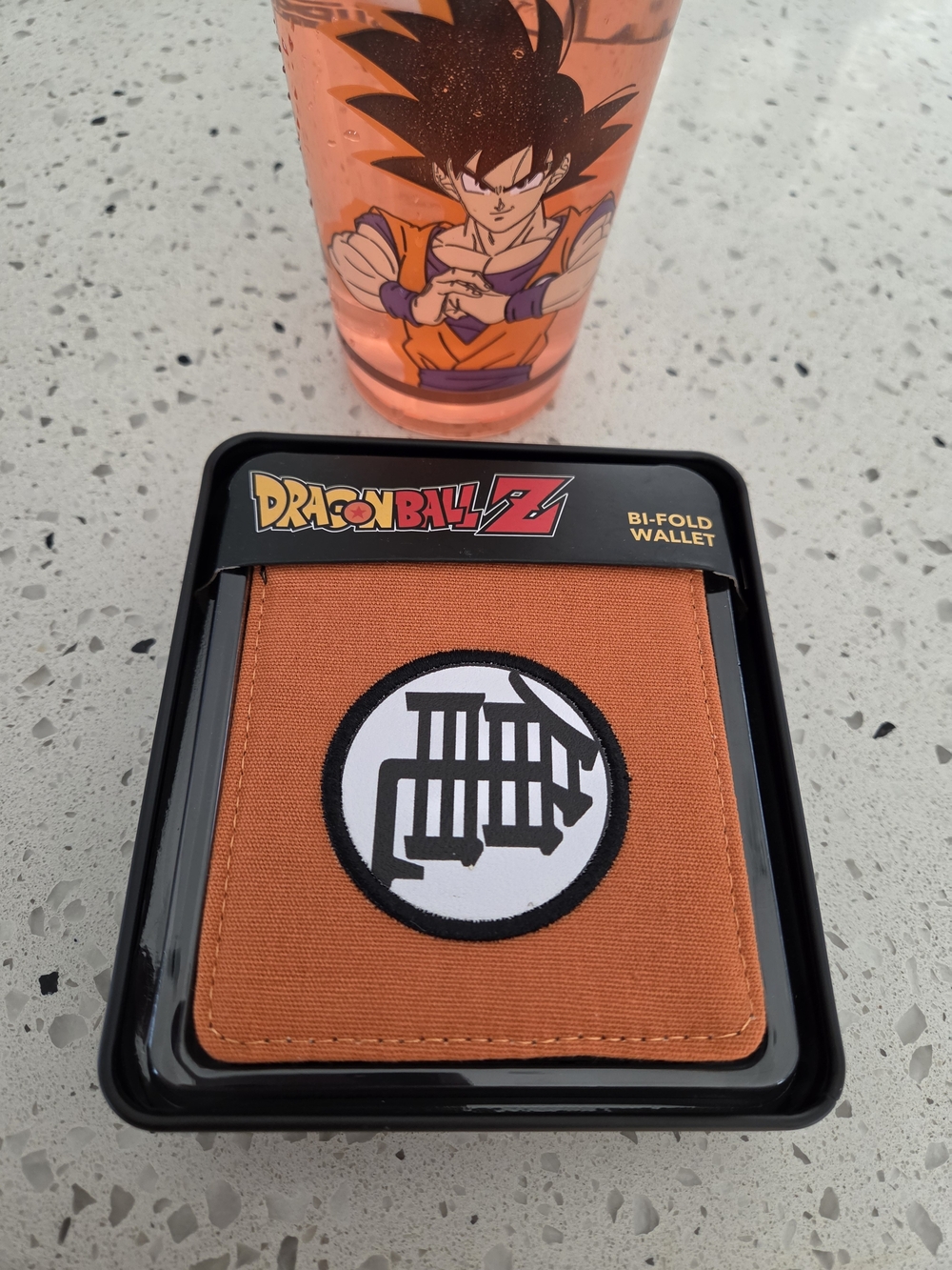 Dragon Ball Z Orange Bi-Fold Wallet